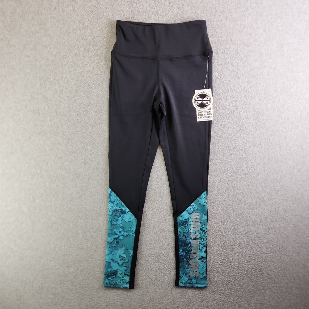 Girls With Guns Leggings Womens XS Ibex Athletic Ankle Western Cowgirl New